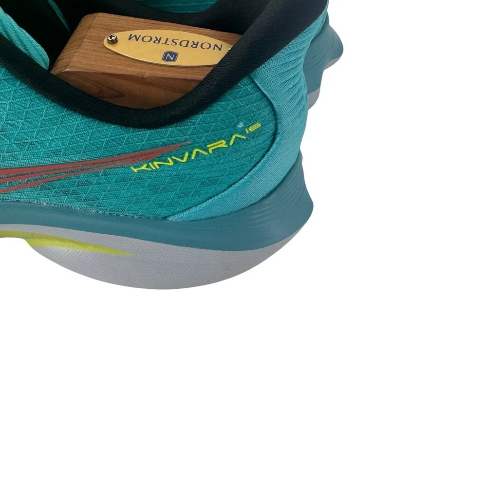 Saucony Kinvara 14 Mens 9 Teal Citron Red Running Shoes Sneaker (Worn once )‎